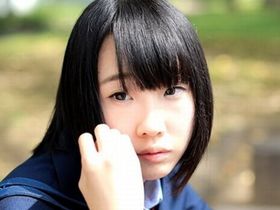 Стеснительная японка Рин Аоки трахается в школьной форме